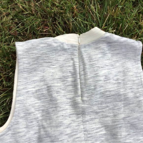 Madewell Mixtape Colorblock Heathered Mock Neck Sleeveless Knit Top​ Size Small - Picture 6 of 6